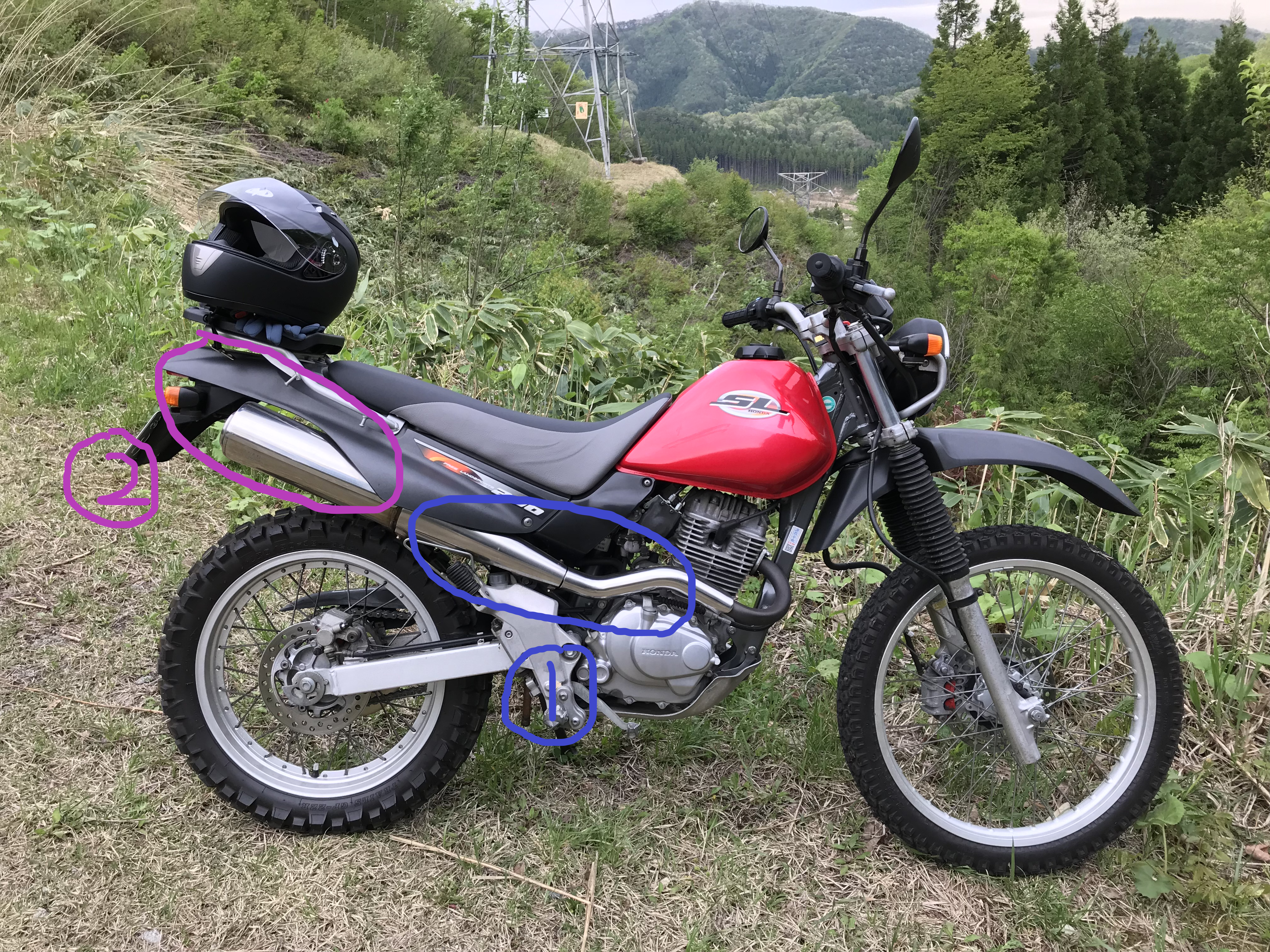 HONDA SL230 インプレ・レビュー③(2024/07/16) - あたぽんBOX